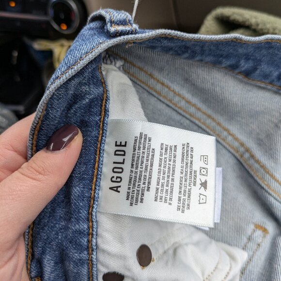 Agolde Riley Crop Jeans - Picture 5 of 6